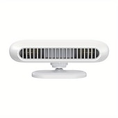 cheap Car Air Purifiers-Car Cooling Fan 360° Adjustable Dual Core Design Cooling Air Portable Fan USB Fan