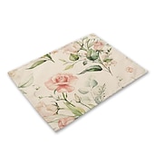 abordables Napperons et sous-verres et dessous de plat-sets de table verts résistant à la chaleur set de table de ferme set de table résistant aux taches, set de table pour mariage cuisine table à manger décoration intérieure extérieure