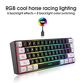 voordelige Toetsenborden-bedraad gamingtoetsenbord klein rgb-membraan-gamingtoetsenbord met achtergrondverlichting ultracompact mini waterdicht toetsenbord voor pc-computergamers