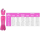 voordelige Koppel- en groepskostuums-koppels film rollerblade outfits pop y2k cowgirl pakken jumpsuit jurk felroze mannen vrouwen koppel cosplay kostuum halloween carnaval maskerade