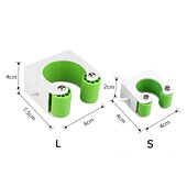 preiswerte Handwerkzeuge-2 stücke fahrrad wandhalterung haken fahrrad parkplatz rack mountainbike schnalle ständer halter radfahren zubehör halterung haken mountainbike parken