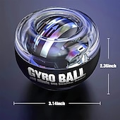 cheap Body Massager-LED Gyroscopic Powerball Autostart Range Gyro Power Self Start Wrist Ball Fitness Exercise Equipment Arm Hand Muscle Trainer