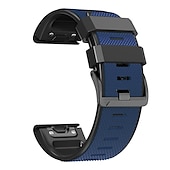 זול רצועות שעונים של Garmin-צפו בנד ל גרמין Fenix 7 7X 6 6X Pro Epix Pro 47mm 51mm Instinct 2X Approach S70 47mm S62 S60 Forerunner 955 945 Epix Marq Descent Quatix 22mm 26mm סיליקוןריצה תַחֲלִיף רצועה 22mm 26mm