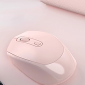 economico Mouse-mouse wireless ricaricabile dual-mode 2.4g mouse da ufficio/da gioco 1600 dpi 4 pulsanti mouse mobile mouse ottici con ricevitore usb per computer desktop notebook