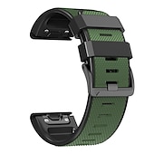 זול רצועות שעונים של Garmin-צפו בנד ל גרמין Fenix 7 7X 6 6X Pro Epix Pro 47mm 51mm Instinct 2X Approach S70 47mm S62 S60 Forerunner 955 945 Epix Marq Descent Quatix 22mm 26mm סיליקוןריצה תַחֲלִיף רצועה 22mm 26mm