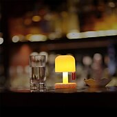 economico Lampade da tavolo-mini lampada da tavolo luce notturna al tramonto lampada da comodino camera da letto ricaricabile usb creativa per bambini regalo di compleanno per bambini decorazioni per la casa