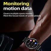 Χαμηλού Κόστους Smartwatch-iMosi V10 Εξυπνο ρολόι 1.43 inch Έξυπνο ρολόι 4G Βηματόμετρο Υπενθύμιση Κλήσης Παρακολούθηση Δραστηριότητας Συμβατό με Smartphone Άντρες Αδιάβροχη Μεγάλη Αναμονή Κλήσεις Hands-Free IP 67