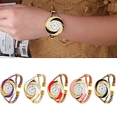 abordables Relojes de Cuarzo-Relojes de marca de lujo para mujer, reloj de pulsera grande con diamantes de imitación, reloj vintage de moda para mujer, reloj saat, relojes femeninos