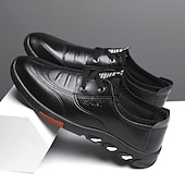 voordelige Hereninstappers &amp; loafers-heren instappers voor casual schoenen – bruine kunstleren ademende wandelschoenen met flexibele zool – lichtgewicht modieuze sneakers voor dagelijks gebruik en reizen