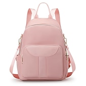 abordables Sacs à Dos de Mode-sac à dos en nylon élégant pour femmes - sac de rentrée multi-poches de grande capacité en plusieurs couleurs