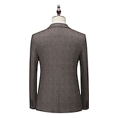 levne oblečení-Retro Řvoucí 20s 20. léta 20. století Třídílný oblek Kostýmové kalhoty Velký Gatsby Gentleman Gangster Maškarní kostým Pánské Plesová maškaráda Svatební Svatební host Večírek Dospělé Kabát Kalhoty