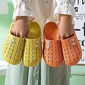 preiswerte Damenslipper &amp; Flip-Flops-bequeme Schlupfschuhe mit verstellbarem Knopfdesign – leicht, atmungsaktiv und stylisch, ideal für zu Hause, drinnen und in der Freizeit