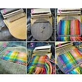 ieftine cusut și tricotat și croșetat-instrument de țesut tip speedweve, 28 de cârlige din lemn, mașină de țesut, mașină de țesut, instrumente de bricolaj pentru începători, repararea blugilor șosete repararea hainelor țesături
