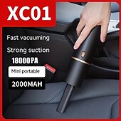 お買い得  掃除機-ハンドヘルド真空ミニポータブル充電式車用掃除機コードレス、29800pa強力な吸引力で車の家庭やオフィスに最適