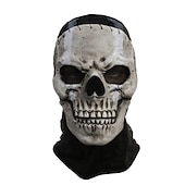 abordables Masque d&#039;Halloween &amp; Accessoires-halloween call of duty war zone 2, call of duty mw2, nouveau jeu squelette fantôme masque couvre-chef cosplay halloween décoration