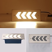 baratos luzes de parede ao ar livre-luz led subterrânea de aço inoxidável ip67 à prova dwaterproof água ao ar livre luzes de chão embutidas adequadas para degraus e cantos 85-265v