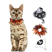 economico Costumi-Cane Gatto Bandane e Cappelli Sciarpa per cani Cosplay Costume di Halloween Cosplay Divertente Inverno Morbido Lavabile Confortevole Halloween All&#039;aperto Halloween Casual Quotidiano Abbigliamento per