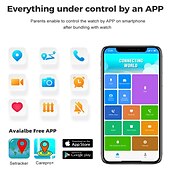 abordables Montres connectées-k26 4g enfants montre intelligente enfants smartwatch téléphone montre sim carte réveil photo sos gps localisation tracker enfant montre hd vidéo chat appel cadeau d&#039;anniversaire