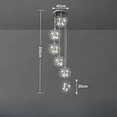 abordables Lustres uniques-lustres en cristal de luxe cluster designsputnik lustre plafonnier or suspension pour salle à manger, cuisine, salon, restaurant (or, 18/36-lumière) 110-240v
