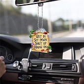 economico Ornamenti e pendenti per auto-1pc auto acrilico marrone aquila volante decorazione appesa per accessori per specchietti retrovisori ciondolo interno