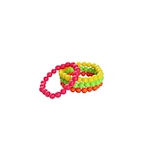 ieftine îmbrăcăminte-Retro / vintage Discotecă Anii 1980 Ținute Accesorii Tricou cu umeri Iubesc anii 80 Costume de fancy Pentru femei Mascaradă Petrecere / Seara Parada Mândriei Luna Mândriei Adulți Costum