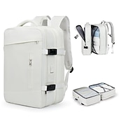 abordables Sacs à Dos de Plein Air-Sac à dos de voyage extensible avec port de chargement USB – sac à main de grande capacité pour hommes et femmes, voyages d&#039;affaires, d&#039;université ou de week-end