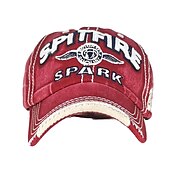 preiswerte Herrenhüte-Unisex Cap Basecap Sonnenhut Schwarz Rote Baumwolle Gewaschen Reise Strand Design Outdoor Urlaub Buchstabe Einstellbar Sonnenschutz Modisch