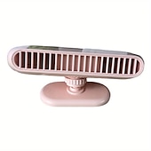 cheap Car Air Purifiers-Car Cooling Fan 360° Adjustable Dual Core Design Cooling Air Portable Fan USB Fan