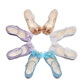 cheap Accessories-Frozen Cinderella Princess Elsa Masquerade Jelly Shoes Comfort Jelly Shoes Movie Cosplay for Girls&#039; Kid&#039;s Carnival Masquerade