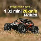 cheap RC Vehicles-132Proportion Remote Control Car Remote Control Car Max 20 Km/h 2.4Ghz High-Speed All-terrain Outdoor Electric Toy Car Boys &amp; Girls Kids Remote Control Car