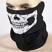 abordables Masques-Crâne de squelette Halloween Gants Masque Accessoires Halloween Horreur Déguisement effrayant Halloween Enfant Adulte Homme Femmes Unisexe Halloween Mardi Gras Déguisements d&#039;Halloween faciles Se