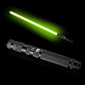cheap Light Up Toys-Light Up Toys Metal Hilt 3 Sound Modes Rechargeable Force FX Heavy Dueling Light Toys Set Cosplay Children Adults for Hallown for Christmas Gifts