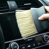 billige Vaskemidler-bil interiør klimaanlegg feie støv myk bust børsteverktøy bil interiør sprekk støvfjerning børste luftutløp rensebørste