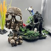 cheap Hallowen Prop Lighting-Halloween Skull Candelabra Creative Ghost Head Skull Hand Scented Candle Holder Personality Atmosphere Ornaments, Table Decoration Home Ornaments,goth,Gnome Statue Zombie Gnome Statue ,Fantastic Ornaments Skull ,Skull Head Creative Trick