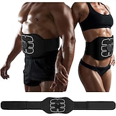 preiswerte Köpermassagegerät-ABS Stimulator Bauchstraffungsband Workout tragbarer Ab Stimulator Home Office Fitness Workout-Ausrüstung für den Bauch Valentinstagsgeschenk