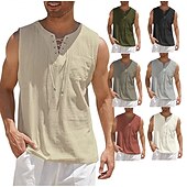 levne Topy-Středověké Renesanční 17. století Halenka / košile Ren Faire Pirát Rytíř Viking Šňůrky Pánské Pirát předvečer Všech svatých Plesová maškaráda Běžné / Denní LARP Ren Faire Dospělé Tričko