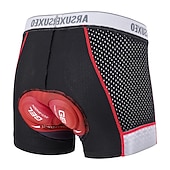 billiga Shorts, tights och byxor för män-Arsuxeo Herr Mönstrad Undershorts till cykling Cykelunderkläder Cykelshorts Cykel Herr Boxer Vadderade shorts Formpassad Bergscykling Vägcykling sporter Minskar skavsår Uppsugande Svettavvisande