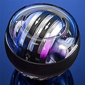 cheap Body Massager-LED Gyroscopic Powerball Autostart Range Gyro Power Self Start Wrist Ball Fitness Exercise Equipment Arm Hand Muscle Trainer
