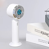 cheap Fans-Foldable Misting Mini Fan – Handheld USB Rechargeable Spray Fan, Pocket-Sized Cooling for Travel and Camping