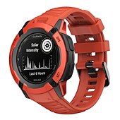 cheap Garmin Watch Bands-Watch Band for Garmin Instinct 2X Soft Silicone Replacement  Strap Elastic Adjustable Breathable Sport Band Wristband