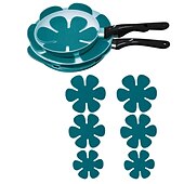 cheap Storage &amp; Organization-12Pcs Placemat Pot Pan Protector Separator Mat Table Premium Divider Pad Heat Insulation Pan Pads Protect Cookware Protector Tool