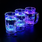 economico Luci decorative-oktoberfest boccale di birra led flash magia cambia colore drago tazza acqua attivato light-up birra caffè regalo di capodanno chritstmas