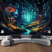 Χαμηλού Κόστους Trippy Tapestries-trippy μανιτάρι ψυχεδελική κρεμαστή ταπετσαρία τοίχου τέχνη μεγάλη ταπετσαρία τοιχογραφία διακόσμηση φωτογραφία σκηνικό κουβέρτα κουρτίνα σπίτι υπνοδωμάτιο διακόσμηση σαλονιού