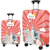 cheap Luggage &amp; Travel Storage-Durable Travel Luggage Cover, Dacron Elastic Suitcase Cover Protector, Foldable Washable Luggage Cover Protector
