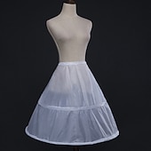 abordables enagua-1950s Gótico Medieval Enagua Tutu Debajo de la falda Princesas forastero Disfraz Mujer Mascarada Fiesta / Noche Despedida de Soltera Adulto Enagua