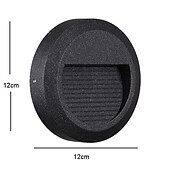 economico applique da esterno-luce sotterranea a led per esterni in acciaio inossidabile ip67 luci da terra incorporate quadrate impermeabili adatte per gradini e angoli 110-240v