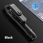 Недорогие Моноподы для селфи-Палка для селфи Bluetooth С возможностью удлинения Максимальная длина 68 cm Назначение универсальный Android / iOS Универсальный