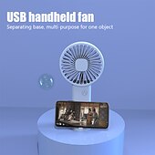 Недорогие Вентиляторы-Складной ручной мини-вентилятор – 3 скорости USB перезаряжаемый персональный вентилятор для путешествий офиса домашнего использования
