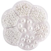 halpa helmien valmistussarja-1150kpl mustia helmihelmiä korujen tekemiseen muoviset helmihelmet löysät pyöreät tekohelmihelmet, joissa on reikiä askarteluun korvakoru choker kaulakoru rannekorun valmistus 3/4/5/6/8/10/12mm