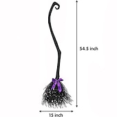 economico Accessori-Cappello da Strega Halloween Accessori Adolescenti Adulti Donne Ragazze Halloween Carnevale Costume Facile per la Notte di Walpurgis